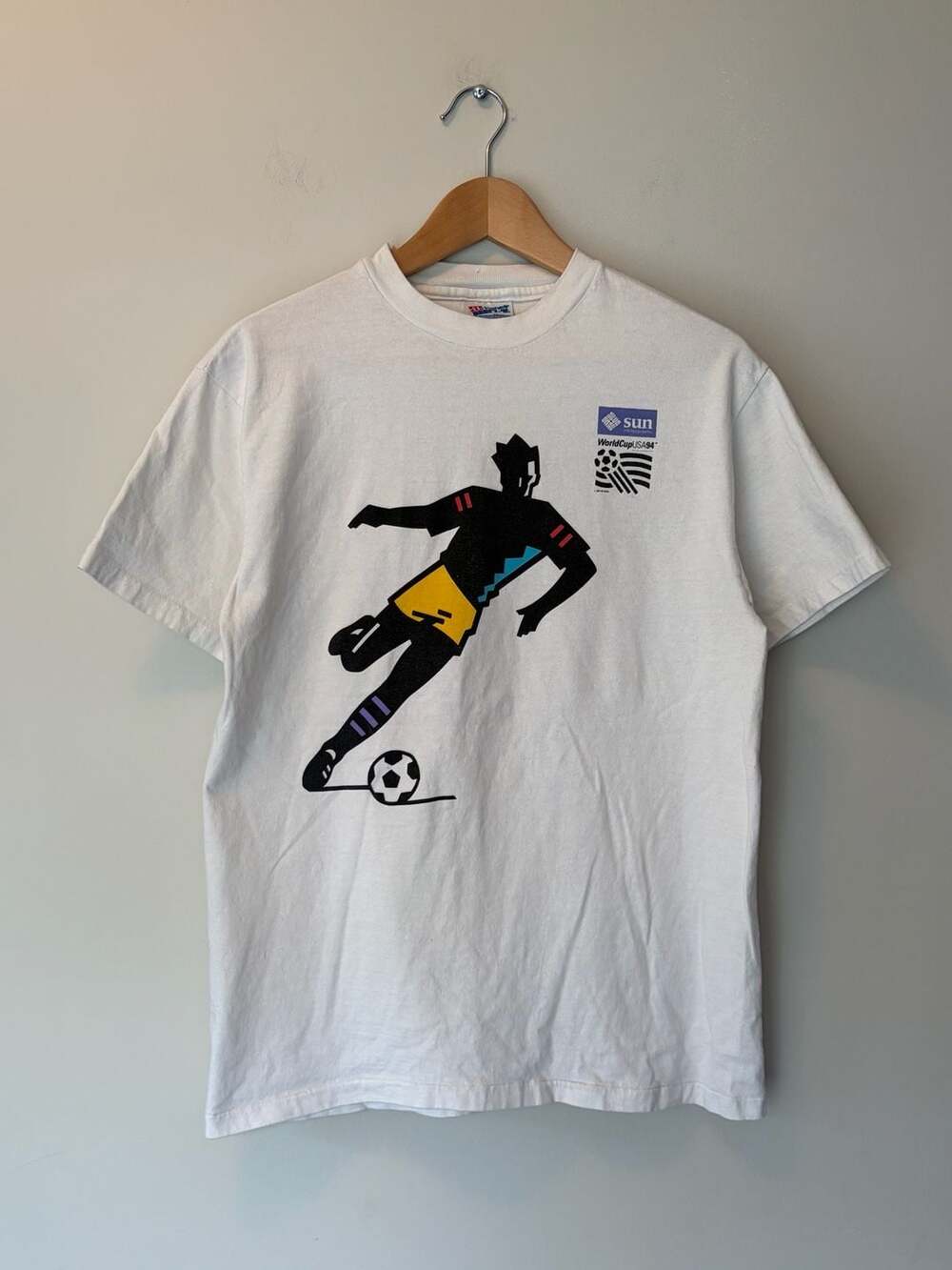 Vintage Sun Microsystems World Cup USA 94 T-Shirt Size Medium